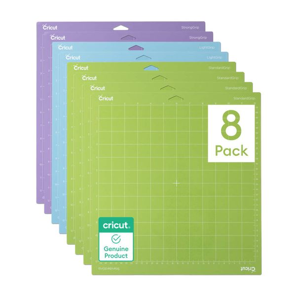 Cricut Machine Mat Variety Pack - 30.5cmx30.5cm (8 pack)