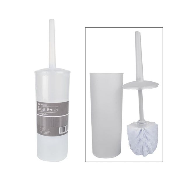 Bulk Pack x 3 Toilet Brush In Holder