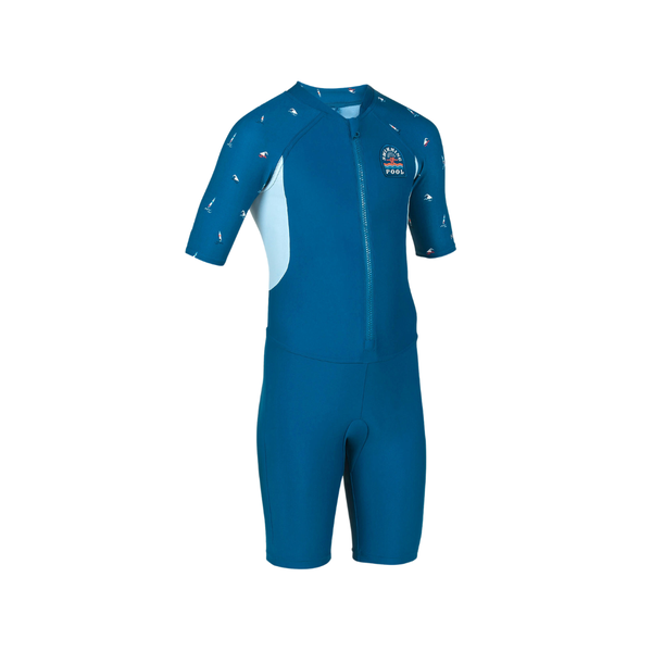 Decathlon - Nabaiji Boys' Wetsuit - Short Sleeve - Navy