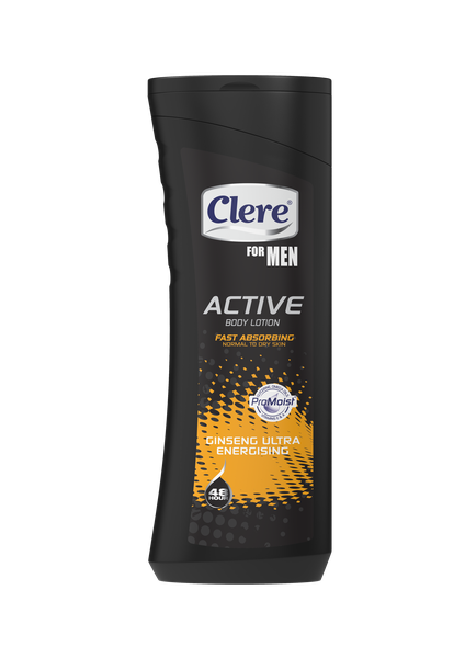Clere For Men Active Body Lotion - Ultra Energising