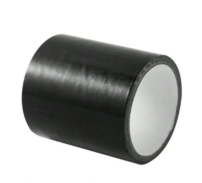 Heavy-Duty Repair Tape Roll For Motorcycle Seat - Black