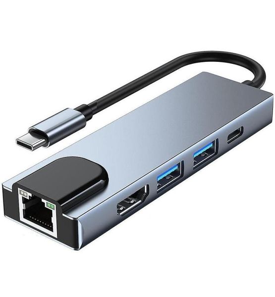 PTech USB Type-C 4K Video HD Output Hub