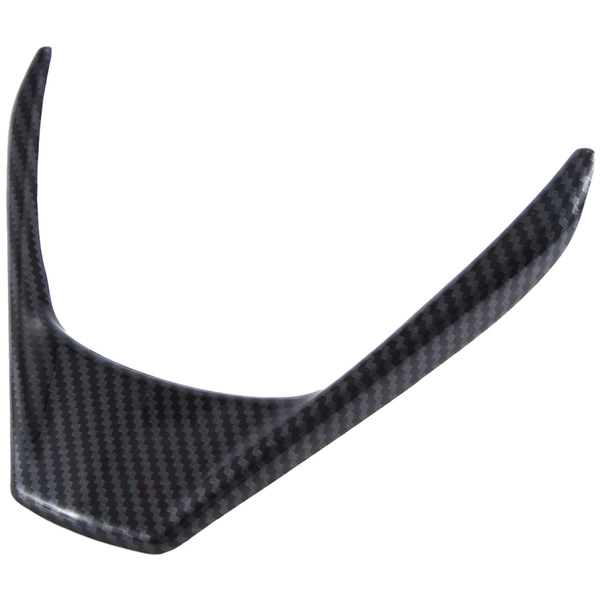Carbon Fiber Steering Wheel Cover Interior Steering Wheel Frame Trim for To