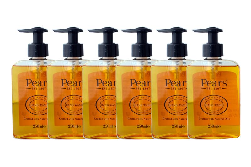 Pears Hand Wash Original 250ml - 6 Pack