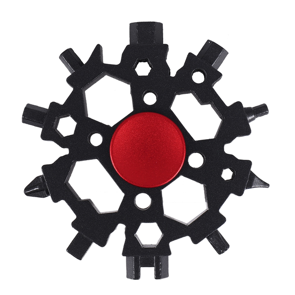 22-In-1 Snowflake Multitool Carbon Steel Snowflake Standard Multitool, Snow