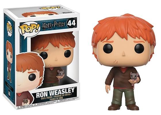 Pop Harry Potter Series 4 Ron Weasley with Scabbers Vinyl Figure