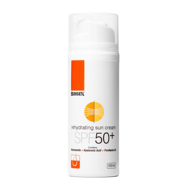 Basix SPF50+ Rehydrating Sun Cream - Anti-pigmentation, Dark Marks- 100ml