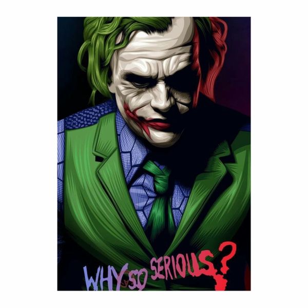 Why so Serious Joker - A1 poster