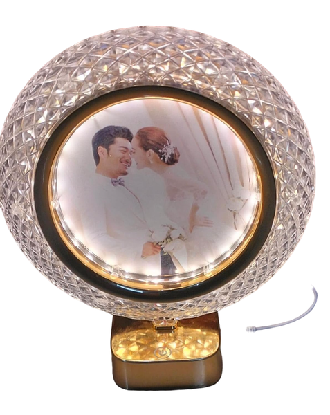 Picture LED Magic Mirror Photo Frame Tabletop