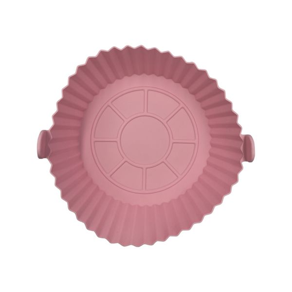 Non-Stick Re-Usable Silicone Air Fryer Tray - Pink