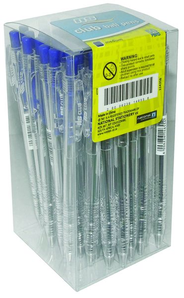 Ns Club Retractable B/Pen - Blue