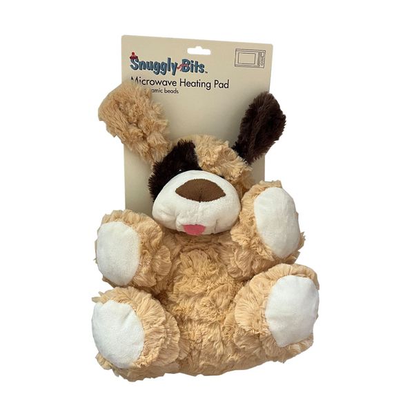 Microwave Heating Pad with Ceramic Beads - Puppy Dog Teddy Bear