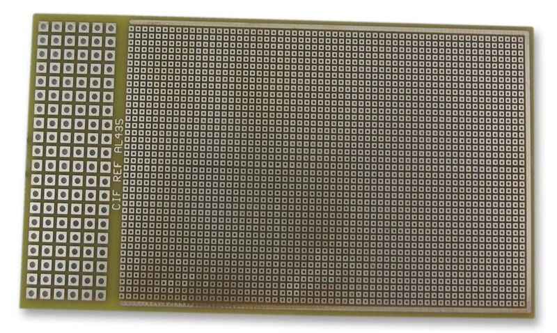 CIF (AL435) Testboard, Prototype, Epoxy, 0.7mm, 53mm x 95mm