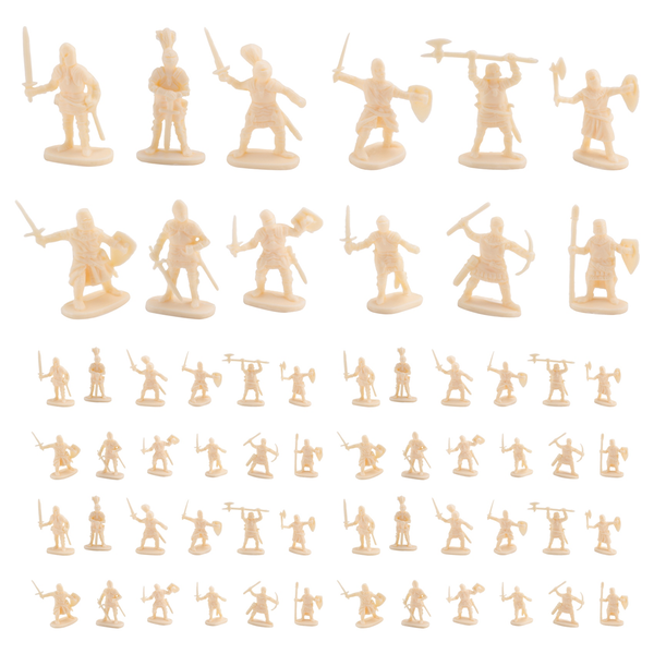 1 72 200/Set Plastic Ancient Soldier Figures Toy Yellow