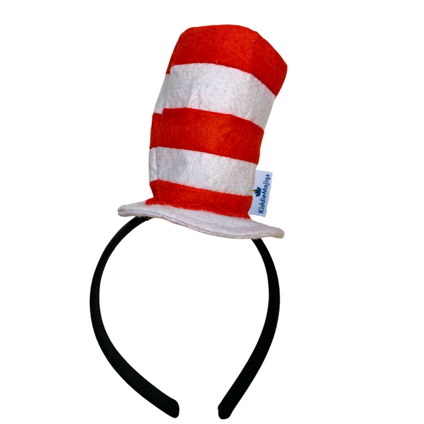 Cat in the Hat Inspired Alice Band - Book Character Day Costume for Kids