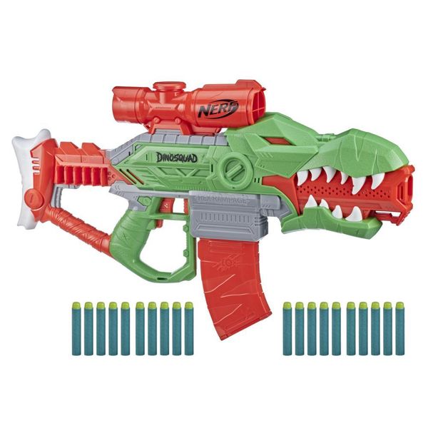 NERF DinoSquad Rex-Rampage Motorized Dart Blaster 79895