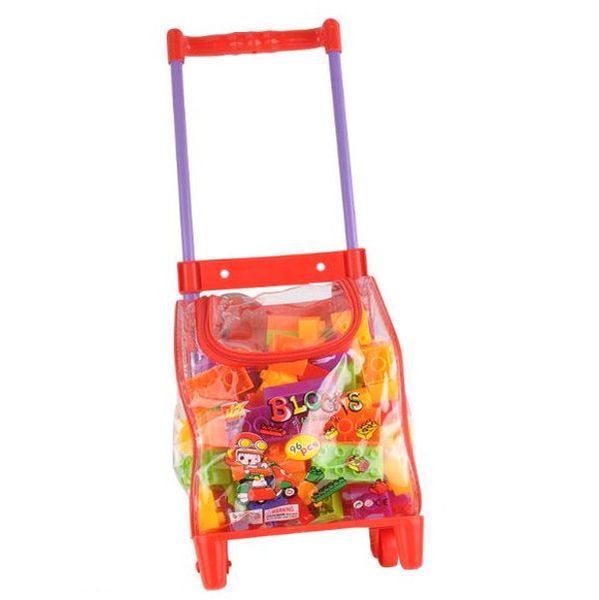 Olive Tree - 96 Pcs Luggage Building Blocks Educational Toy