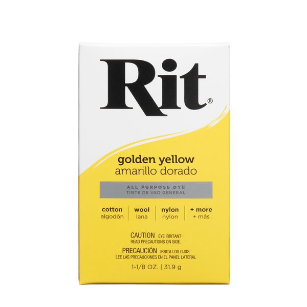 Rit All-Purpose Powder Dye - Golden Yellow 31.9g