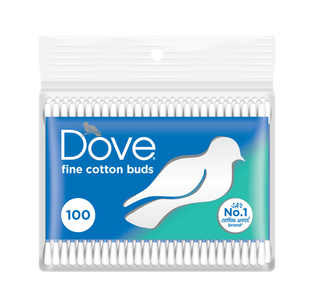 Dove Cotton Earbuds Bag 100's