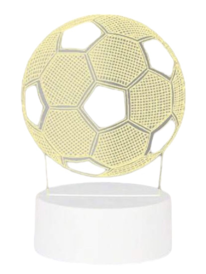Soccer Design Decoration Led Light, Football Shaped