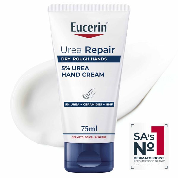 Eucerin UreaRepair Plus 5% Urea Hand Cream for Dry &amp; Rough Skin, 75ml