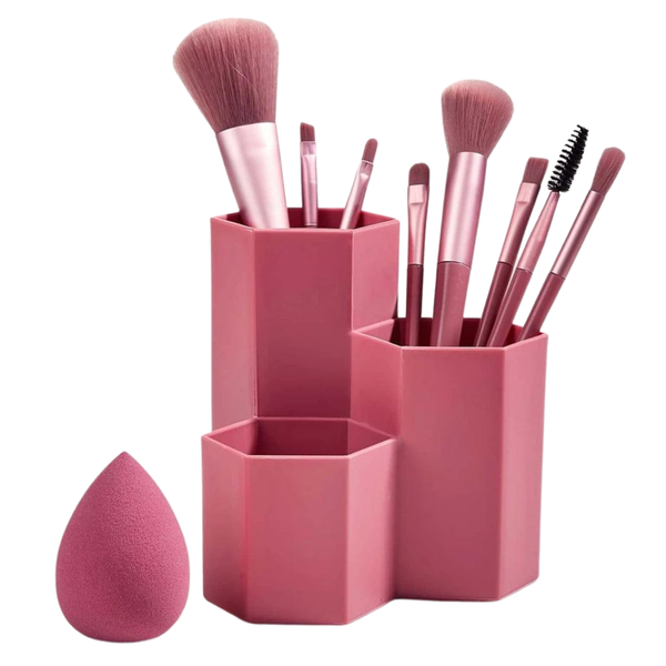 Sponge And Storage Holder - Coral Pink image