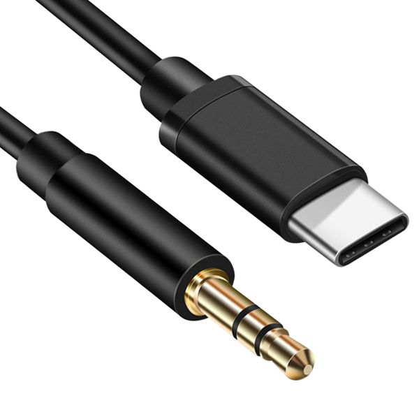 Moxom LX-AX817 Type C To 3.5mm Audio Cable Black