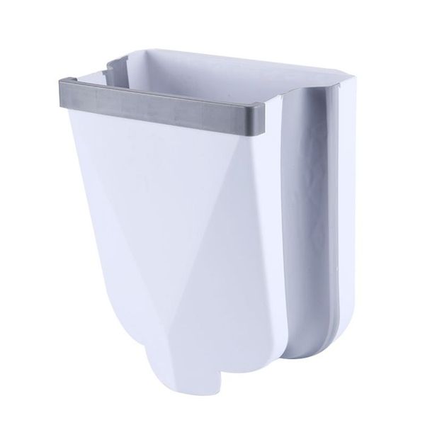 Foldable Hanging Waste Bin -Grey