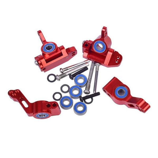 for Traxxas Slash 2Wd Metal Front C Seat+Front Steering Cup Blue
