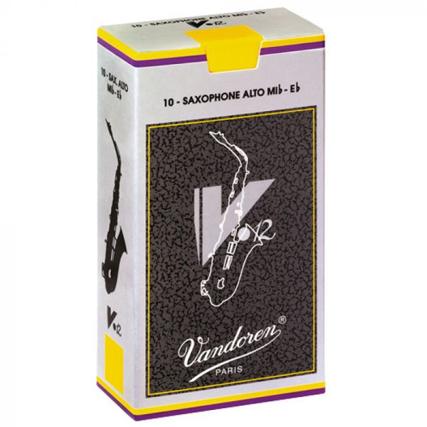 Vandoren V12 Alto Saxophone Reeds box of 10 - Size 3