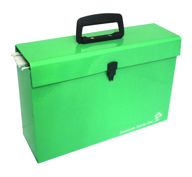 Files Suspension Attaché Case with lock and handle + 10 Suspension Files