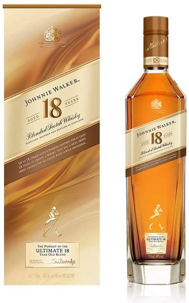 Johnnie Walker 18 Year Old Blended Scotch Whisky 750 ml