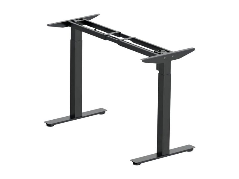 Adjustable Single-Motor Electric Desk Frame - Large