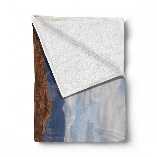 Cape Vinyards Light Weight Fleece Blanket By Annette Heymans