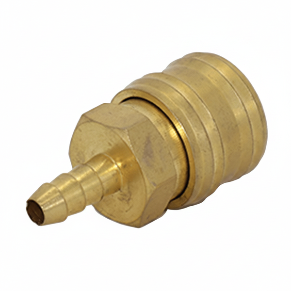 6mm Push-to-Connect Air Coupler Fitting for Pneumatic Systems