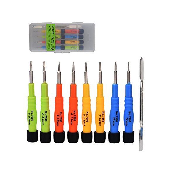 9-in-1 Various Bits Precision Screwdiver Tool Kit 7396