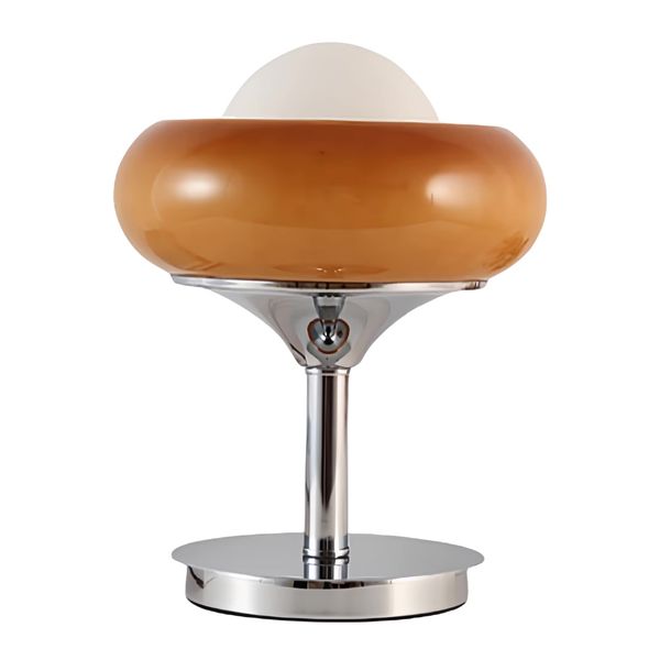 Decor Modern Retro Bedside Table Lamp With 3 Colour Bulb -37cm