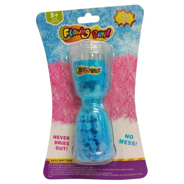 SourceDirect - Flowing Sand Hour Glass - 15cm - Blue