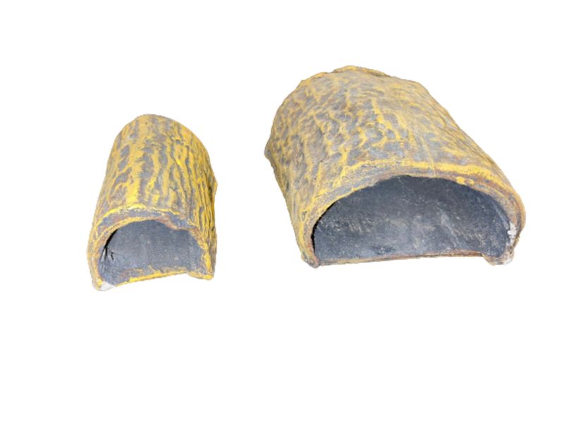 Durable, Natural Reptile Log Hide/Cave