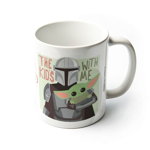 Star Wars: The Mandalorian - The Kids With Me Coffee Mug