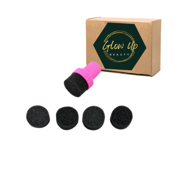 Glow Up Nail Spot Stamper - Set of 5 Sponges