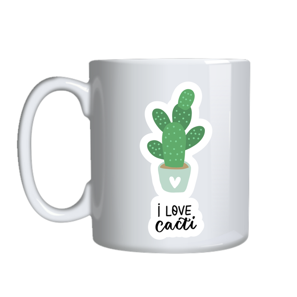 Cacti Coffee Mugs for Succulant Lovers Graphic Cup Birthday Present 027