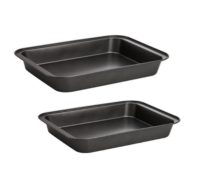 Elegant 2 Piece Baking Tray Set - Non-Stick
