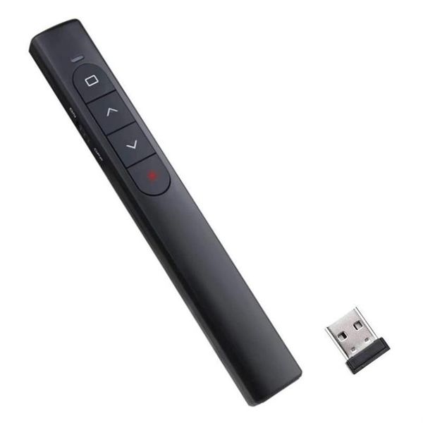 Rechargeable Wireless Presenter Remote, Presentation Clicker with Hyperlink