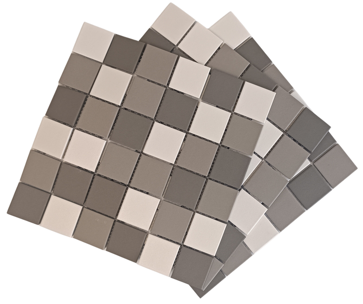 Earthstone Mosaic - Ashton - 48mm (300x300mm) - 3-Pack