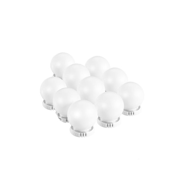 Adjustable 10 LED Cometic Mirror Bulbs SR-317-10