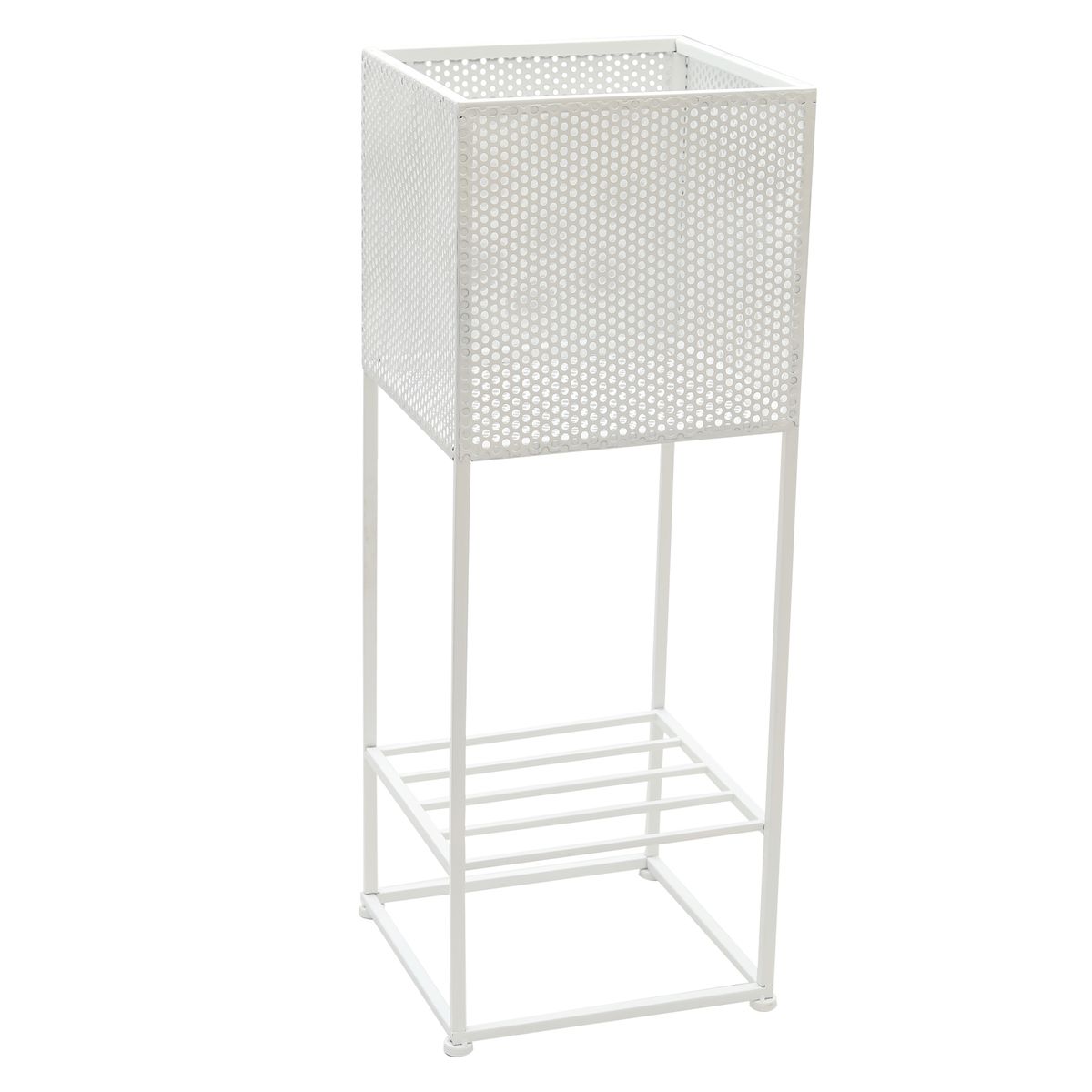 Infinity Retro Metal Pot Plant Stand - White | Shop Today. Get it ...