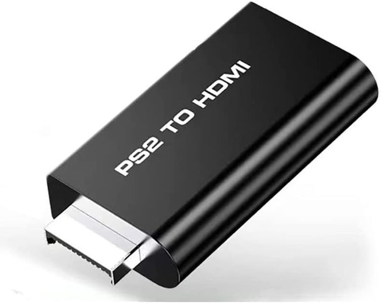 PS2 To HDMI Video Converter W/ 3.5mm Audio Jack Plug &amp; Play 1080P