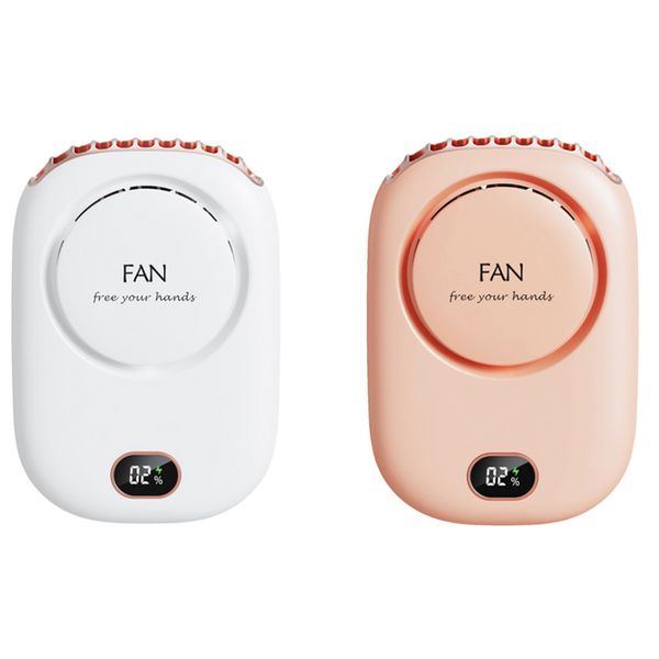 Fan Mini Usb Cooler Rechargeable Ventilador Handheld Silent Pink