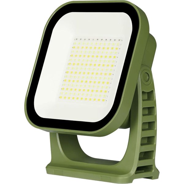 4000LM Magnetic Work Light with Stand, 12000mAh, Solar Rechargeable